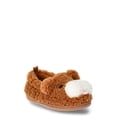 thumbnail image 1 of Wonder Nation Baby Boys' Bear Slippers, 1 of 5