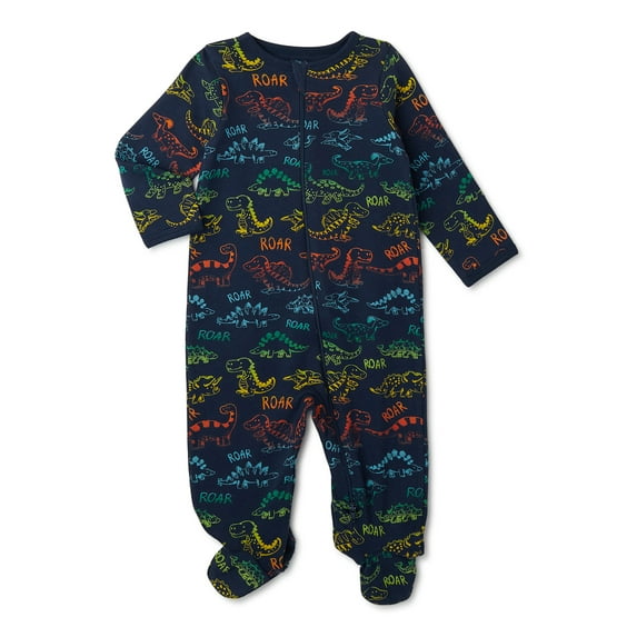 Wonder Nation Baby Boys Dinosaur Sleep N Play, Sizes 0 Months - 9 Months