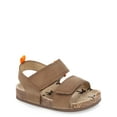 thumbnail image 1 of Wonder Nation Baby Boys Footbed Sandals, 1 of 7