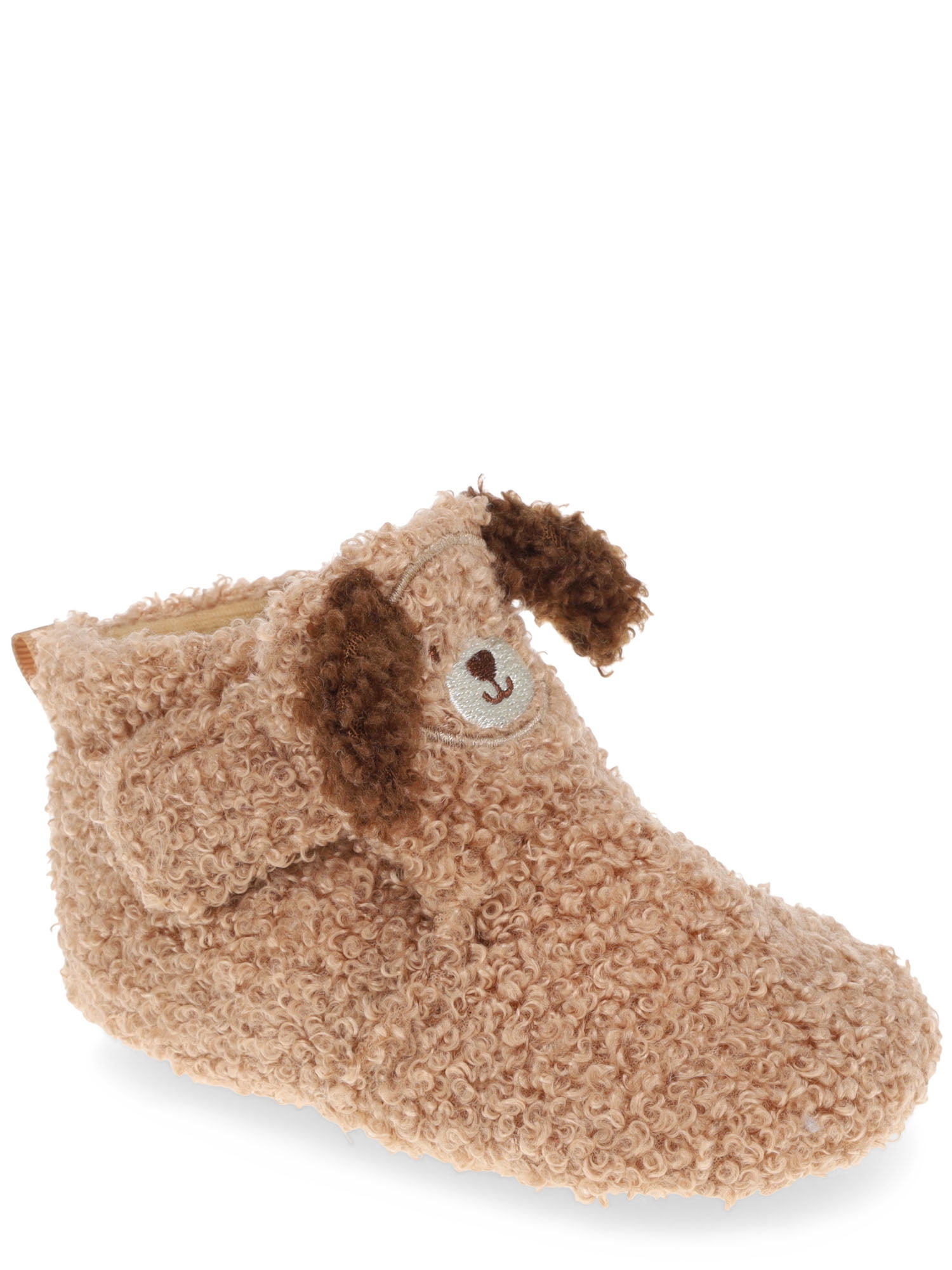Wonder Nation Baby Boys Puppy Slippers