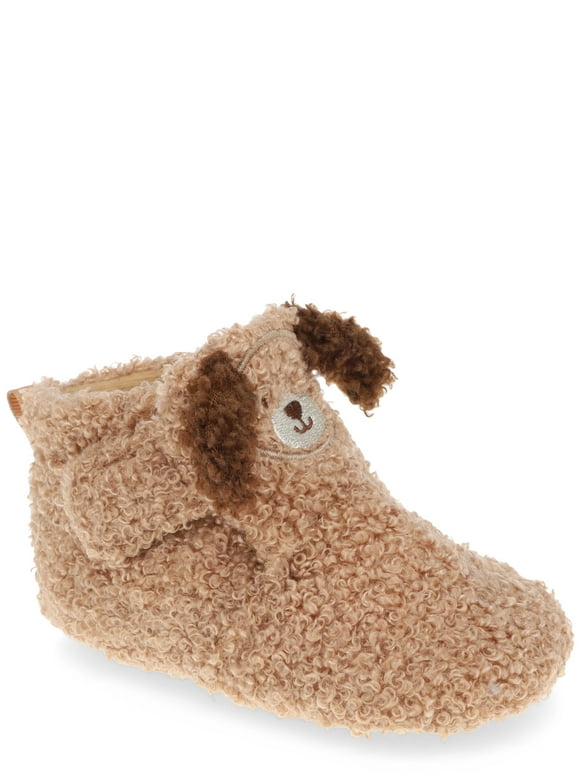 Baby Boys Puppy Slippers