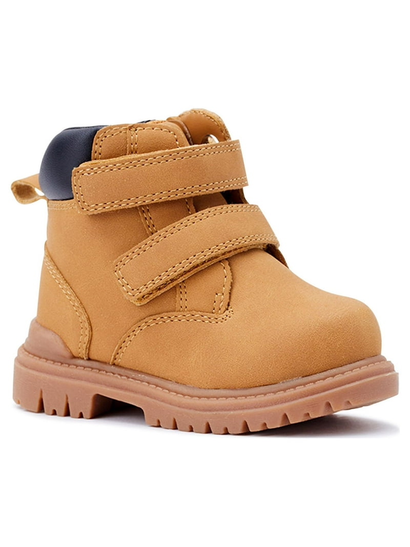Wonder Nation Baby Boys Tucker Boots Cushioned, Comfortable