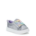 thumbnail image 1 of Wonder Nation Baby Girl Alternative Closure Sneakers, Sizes 2-6, 1 of 5
