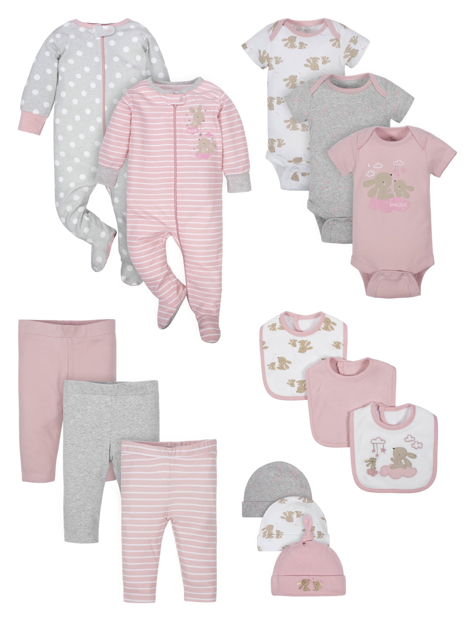 Newborn baby best sale girl clothes walmart