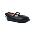 New Infant Toddler Girls Ballet Flat Slip-On Dress Shoes With Bow (Sizes 4-9)