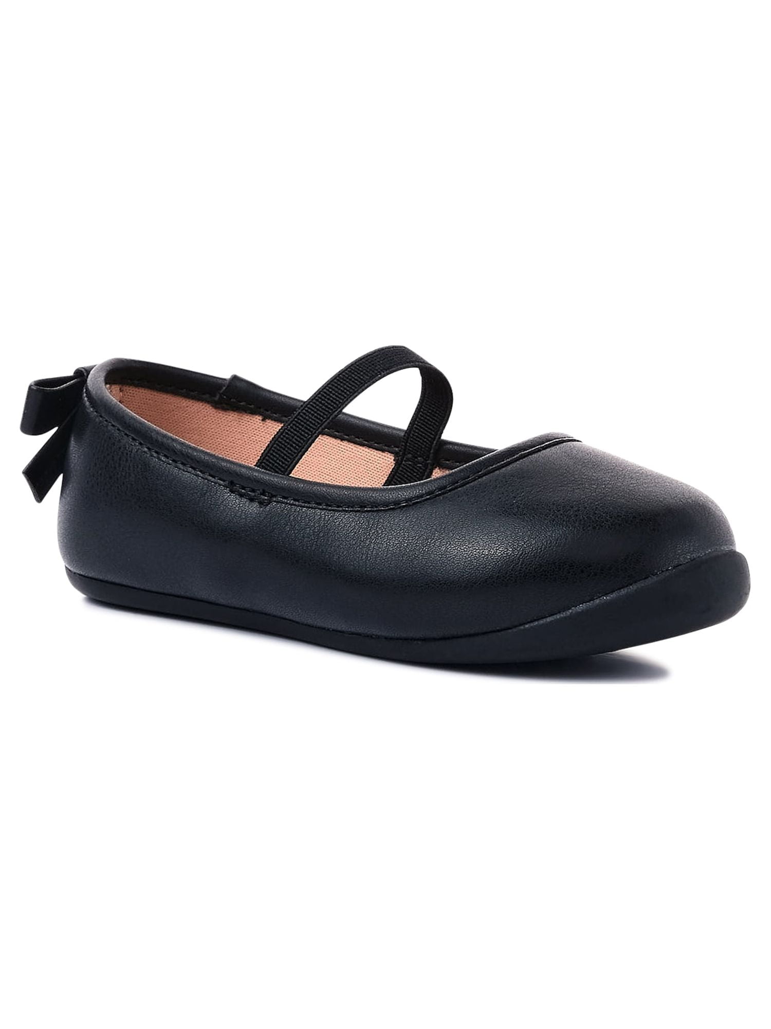 Wonder Nation Baby Girl Ballet Flat Shoes - Walmart.com