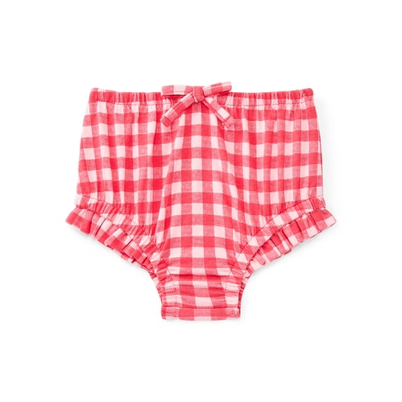 Wonder Nation Baby Girl Bloomer Shorts, Sizes 0-24 Months