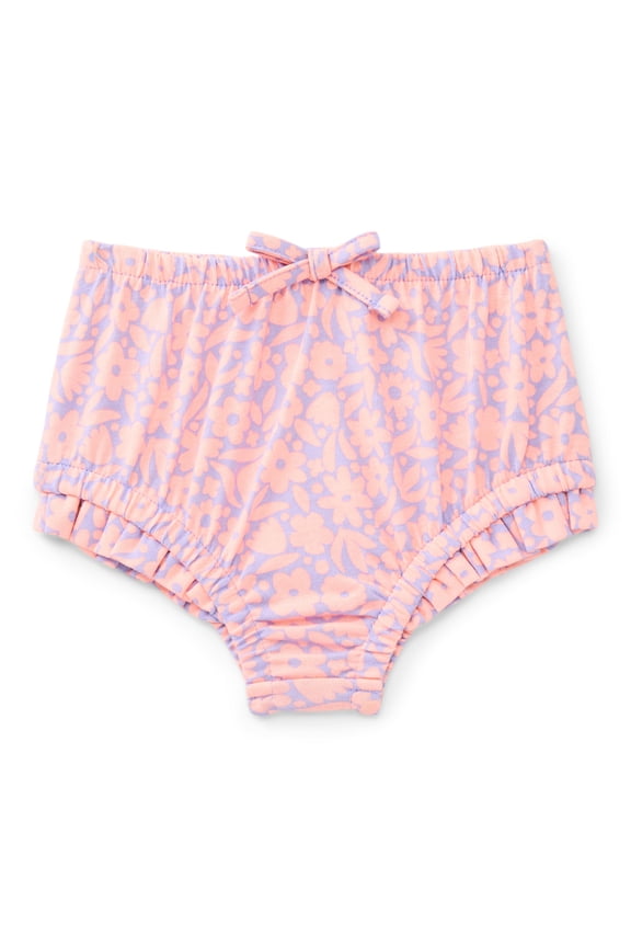 Baby Girl Bloomer Shorts, Sizes 0-24 Months