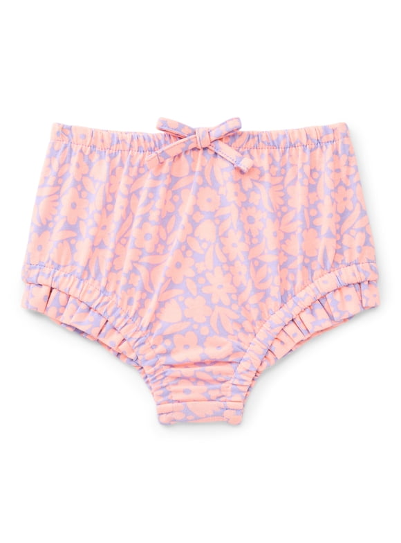 Baby Girl Bloomer Shorts, Sizes 0-24 Months