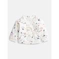thumbnail image 1 of Wonder Nation Baby Girls' Bow Front Cardigan Sweater, Sizes 0M-24M, 1 of 3