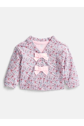 Baby Girls' Bow Front Cardigan Sweater, Sizes 0M-24M