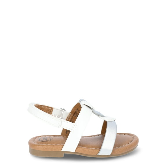 Wonder Nation Baby Girl Braided Sandals