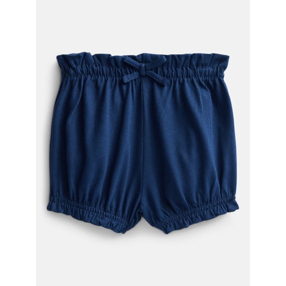 Wonder Nation Baby Girls Bubble Shorts, Sizes 0-24 Months