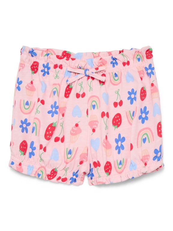 Baby Girl Bubble Shorts, Sizes 0-24 Months