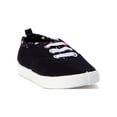thumbnail image 1 of Wonder Nation Baby Girl Casual Slip-On Canvas Sneaker, Sizes 2-6, 1 of 7