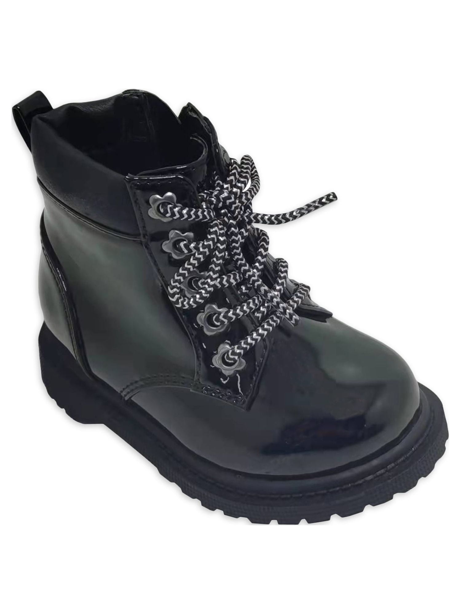 Wonder Nation Baby Girl Combat Boot, Sizes 2-6