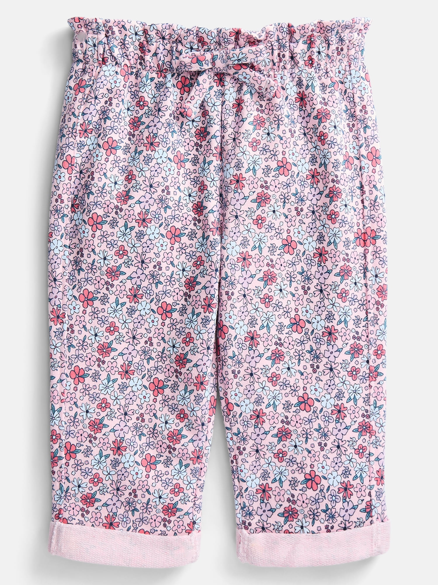 Wonder Nation Baby Girls French Terry Joggers, Sizes 0-24 Months