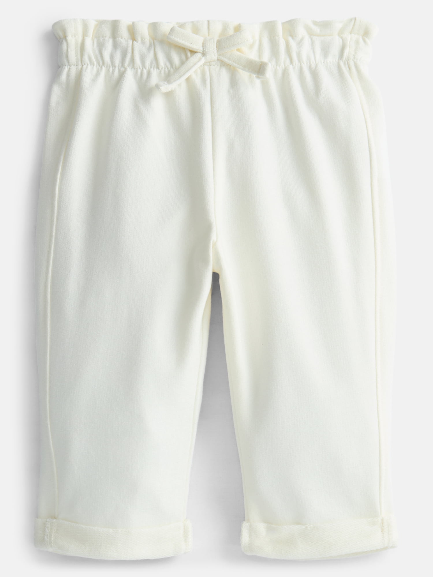 Wonder Nation Baby Girls French Terry Joggers, Sizes 0-24 Months