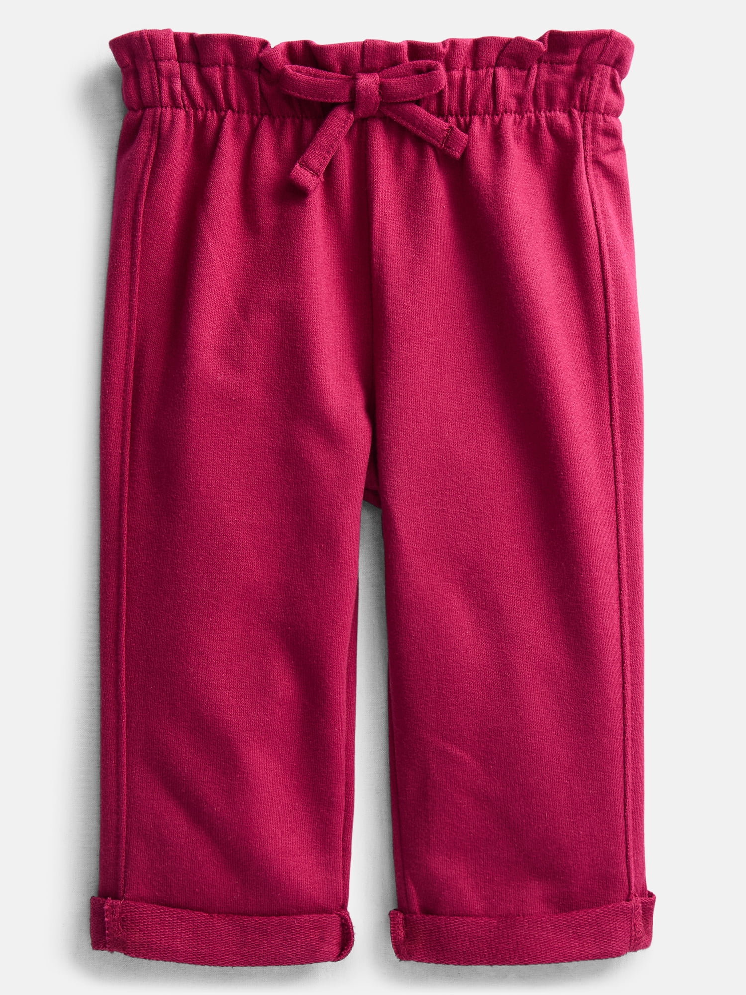 Wonder Nation Baby Girls French Terry Joggers, Sizes 0-24 Months