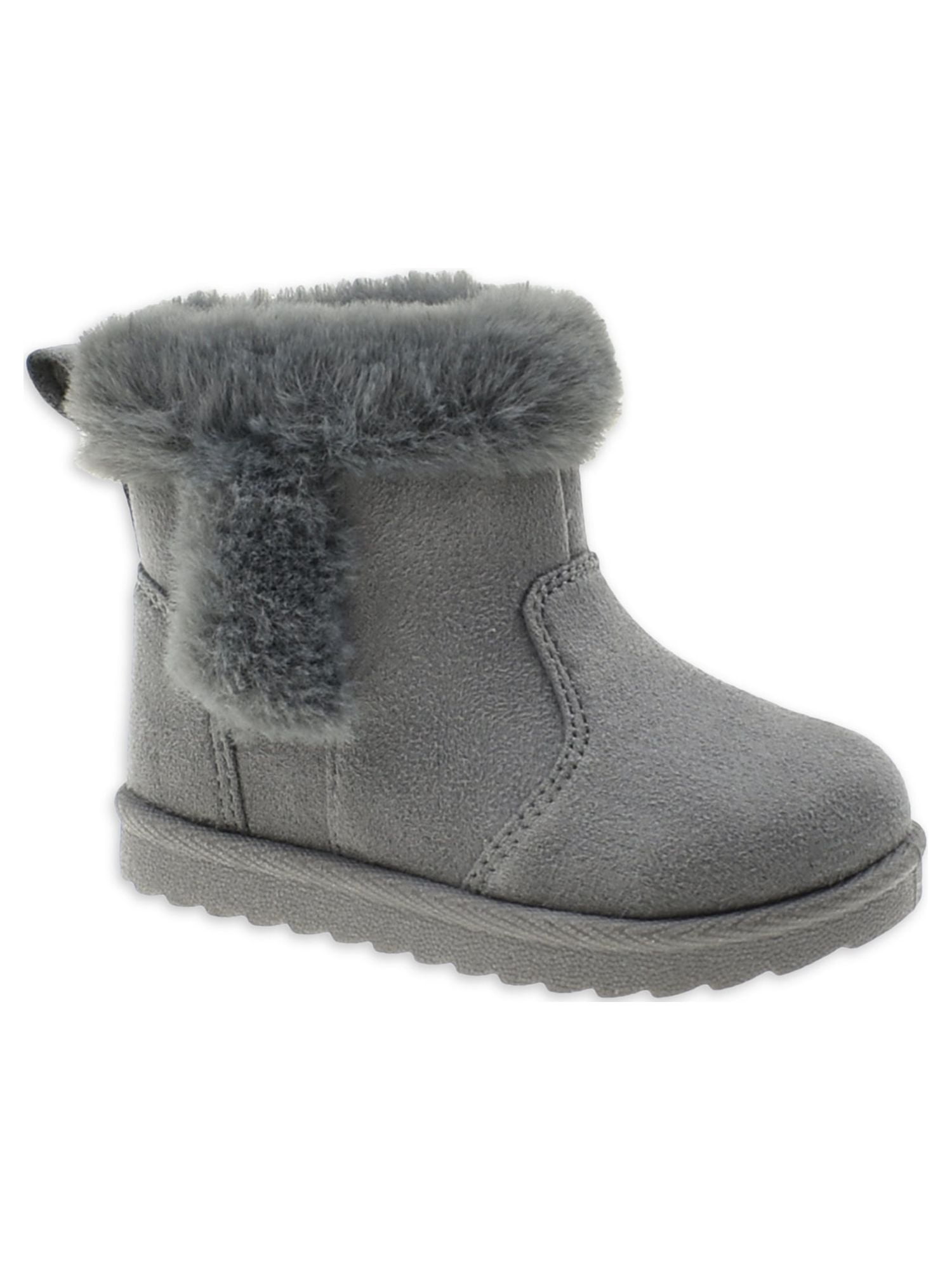 Wonder Nation Baby Girl Faux Shearling Boot, Sizes 2-6