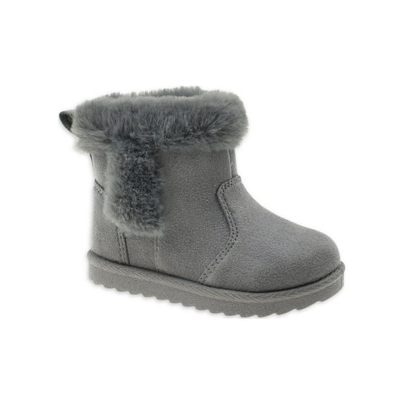 Wonder Nation Baby Girl Faux Shearling Boot, Sizes 2-6
