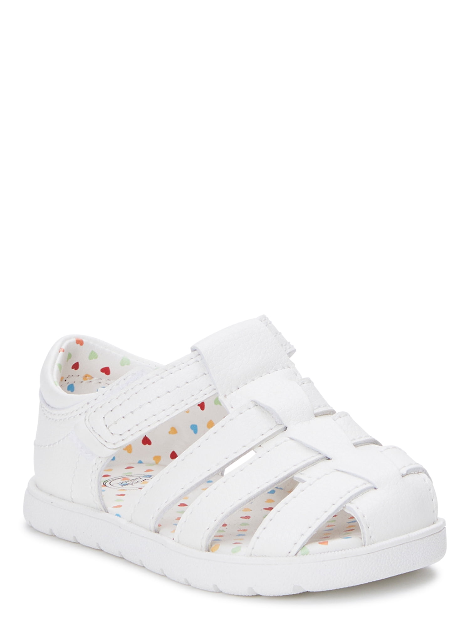 Wonder Nation Baby Girl Fisherman Sandals, Sizes 26