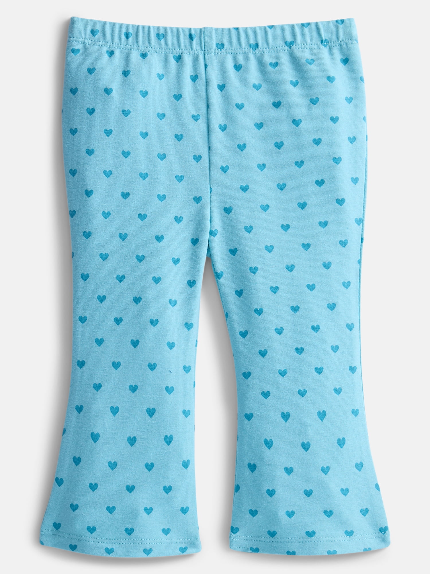 Wonder Nation Baby and Toddler Girls Flare Leggings, Sizes 0M-5T