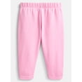 thumbnail image 1 of Wonder Nation Baby Girls' Fleece Jogger Pants, Sizes 6M-24M, 1 of 3