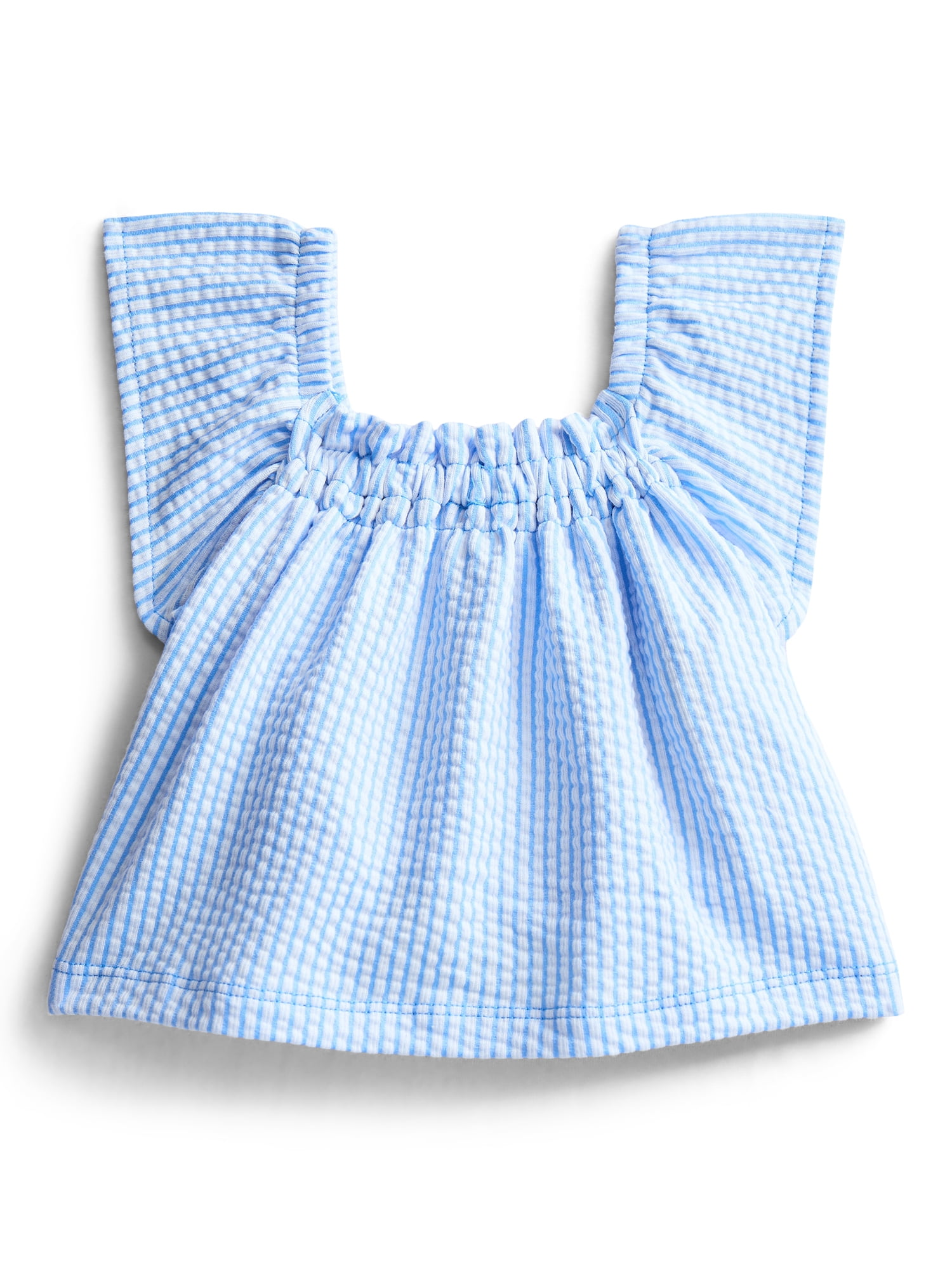 Wonder Nation Baby Girls Flutter Tank Top, Sizes 0-24 Months