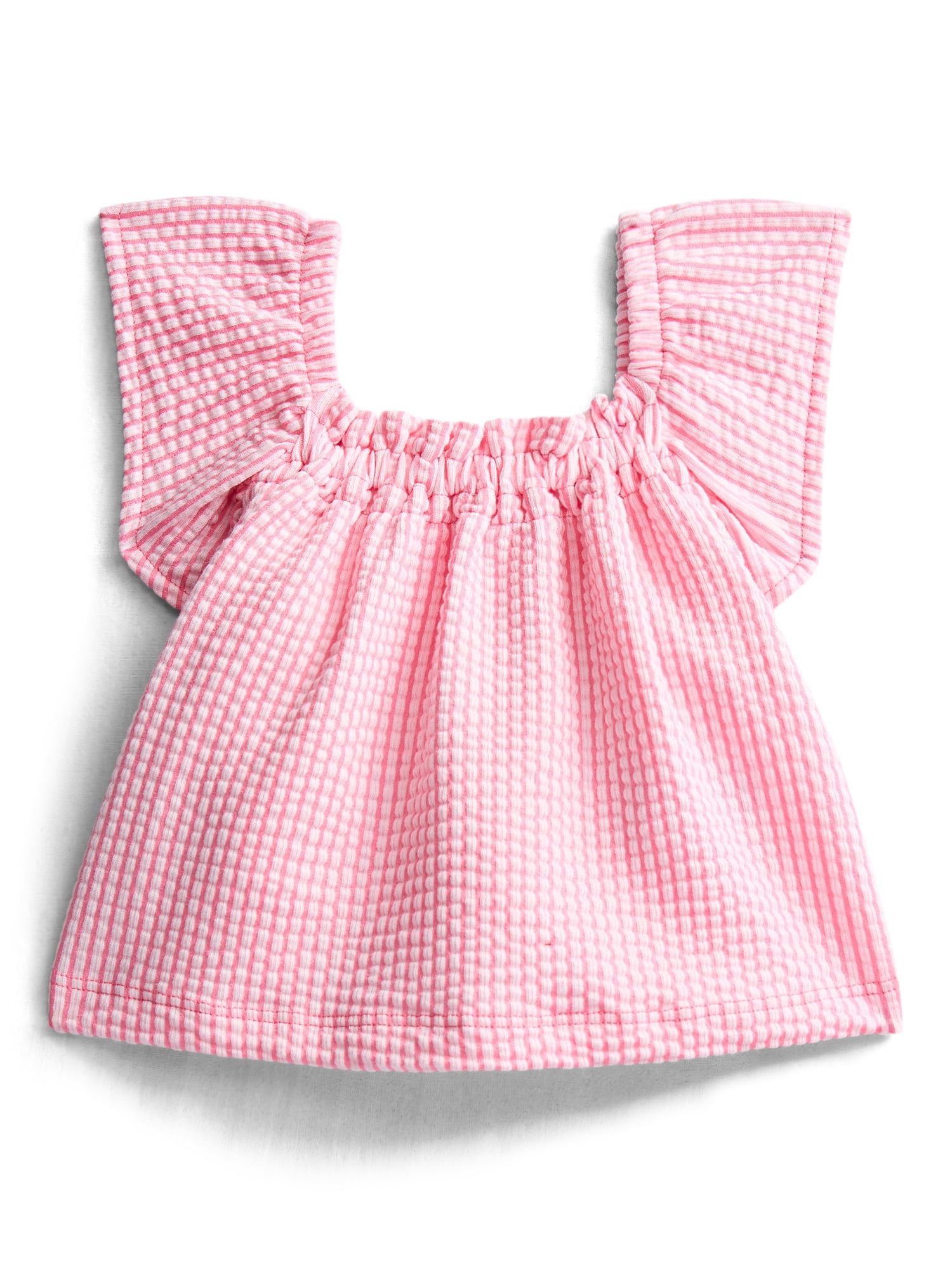 Wonder Nation Baby Girls Flutter Tank Top, Sizes 0-24 Months