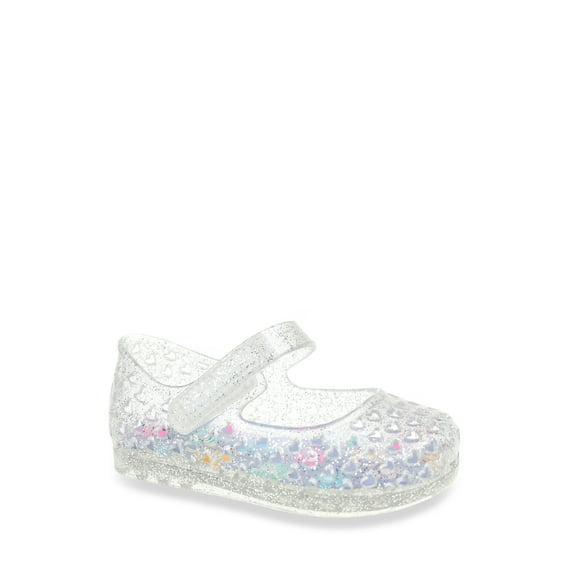 Wonder Nation Baby Girl Mary Jane Jelly Shoes