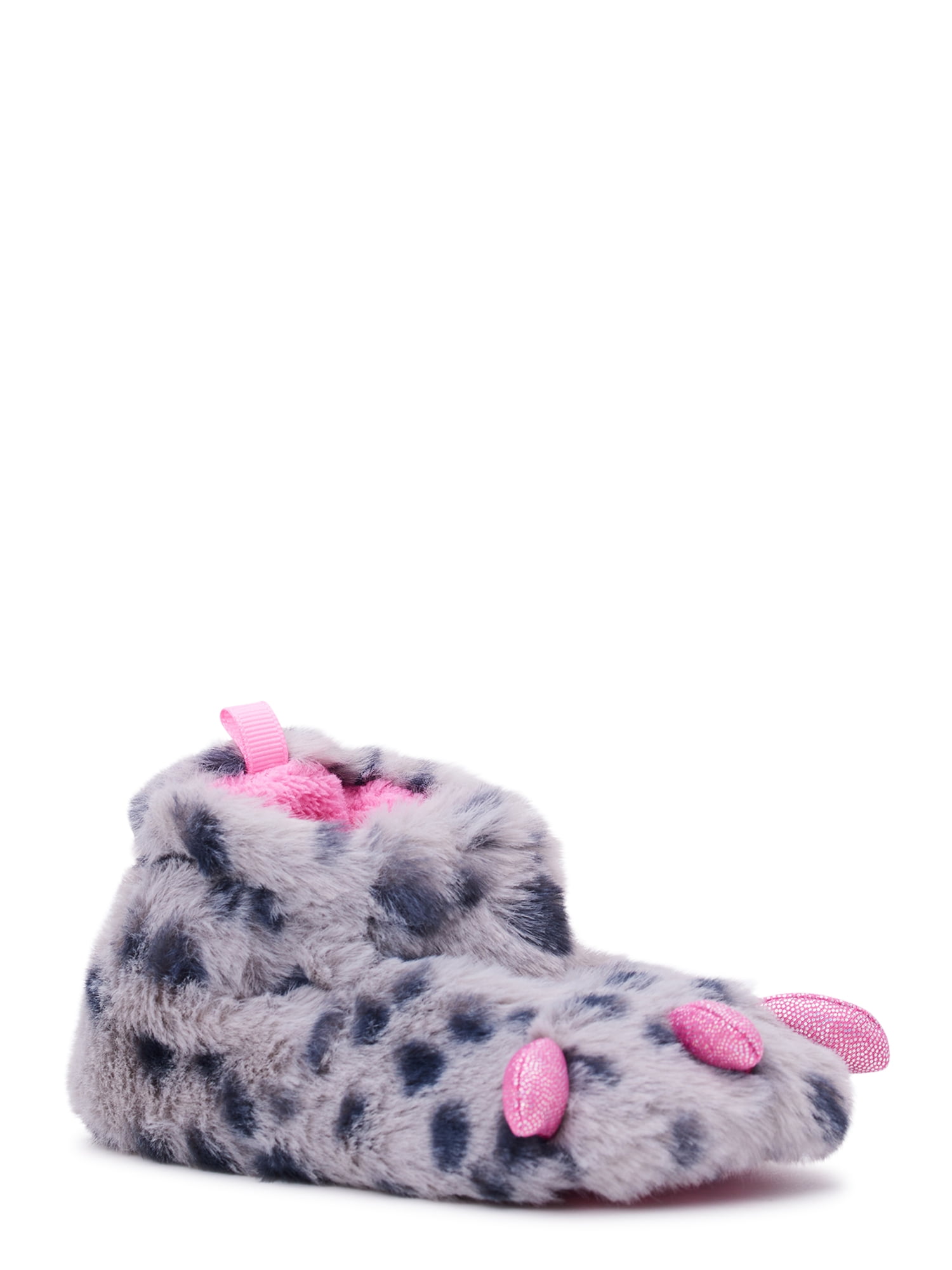 Wonder Nation Baby Girl Monster Claw Bootie Slippers, Sizes 26