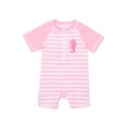 thumbnail image 1 of Wonder Nation Baby Girl One-Piece Rashguard Swimsuit, 1 of 1