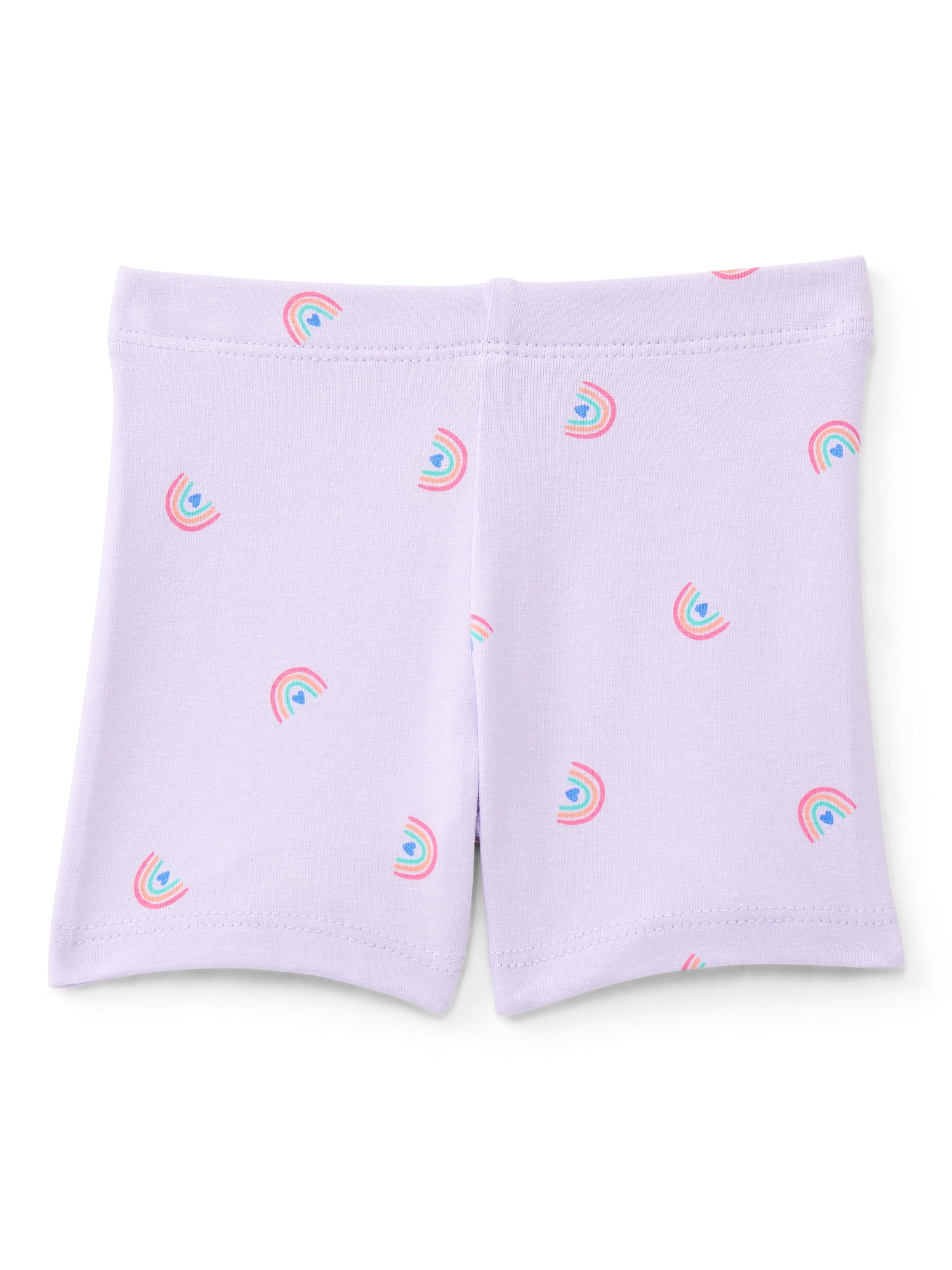 Wonder Nation Baby Girl Bike Shorts, Sizes 0-24 Months
