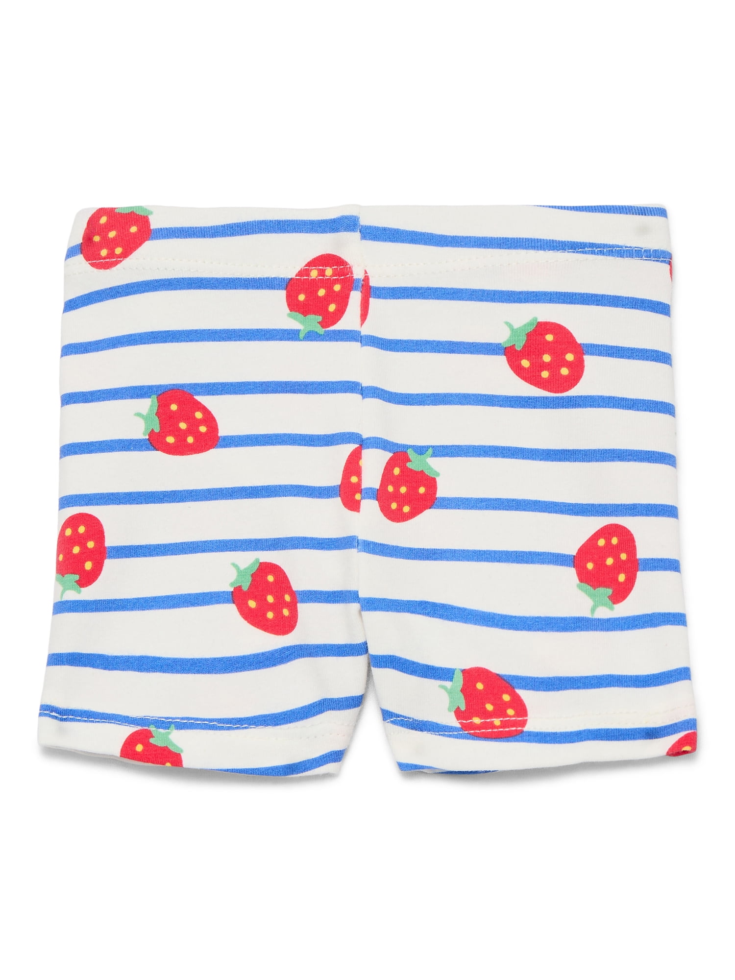 Wonder Nation Baby Girl Bike Shorts, Sizes 0-24 Months