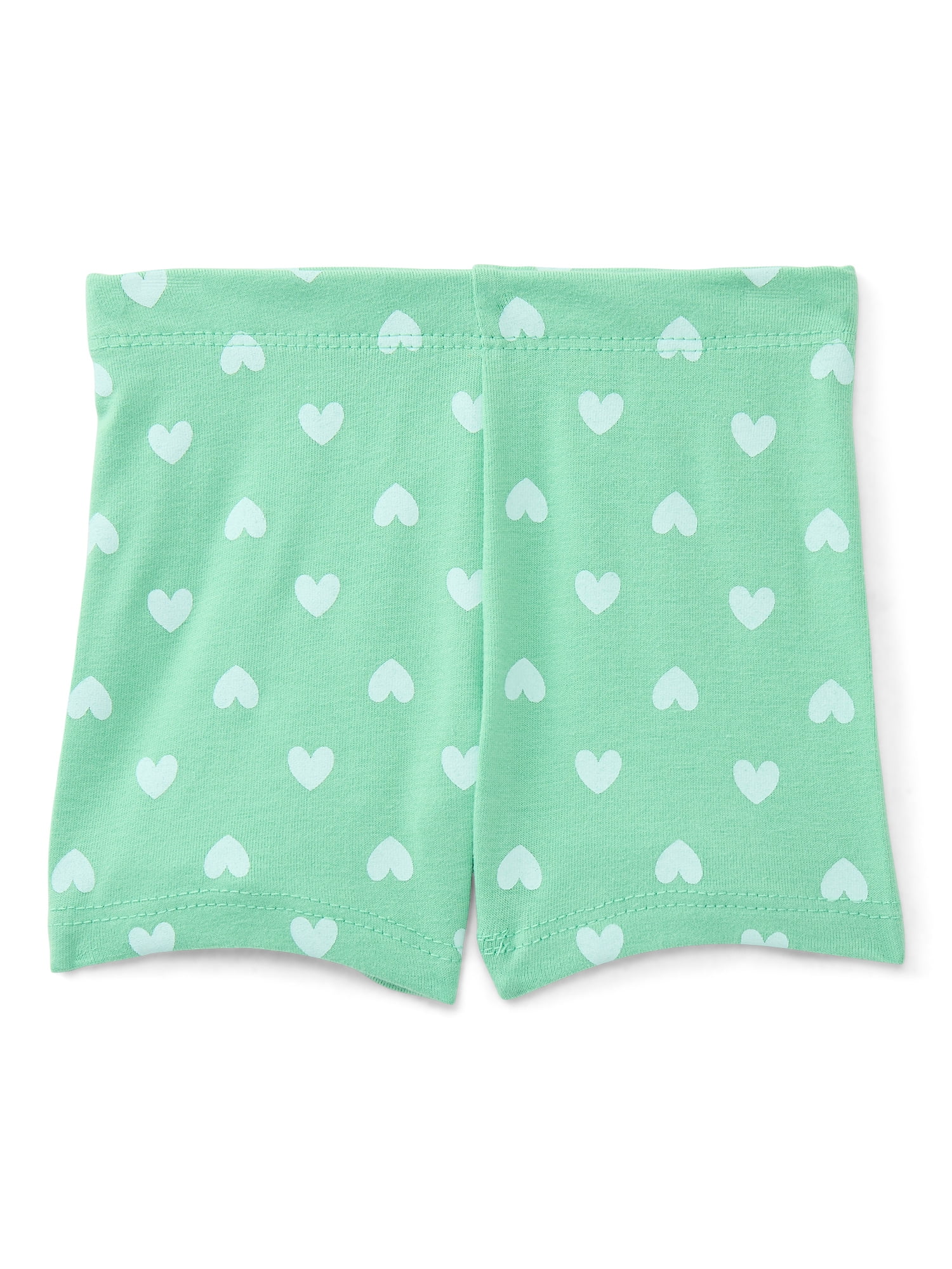 Wonder Nation Baby Girl Bike Shorts, Sizes 0-24 Months