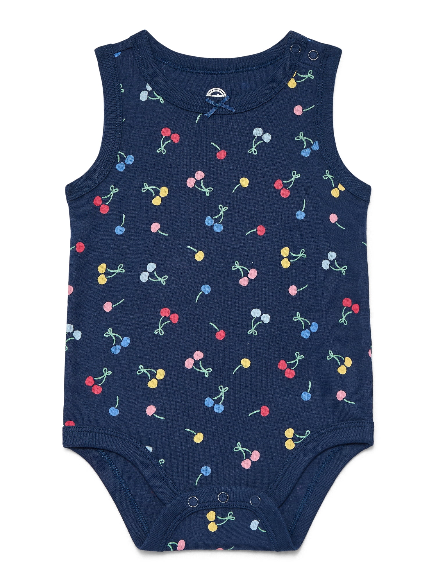 Wonder Nation Baby Girls Tank Bodysuit, Sizes 0-24 Months