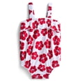 thumbnail image 1 of Wonder Nation Baby Girls' Ruffle Bubble Romper, Sizes 0M-24M, 1 of 3