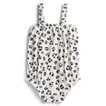 thumbnail image 1 of Wonder Nation Baby Girls' Ruffle Print Tank Romper, Sizes 0M-24M, 1 of 3