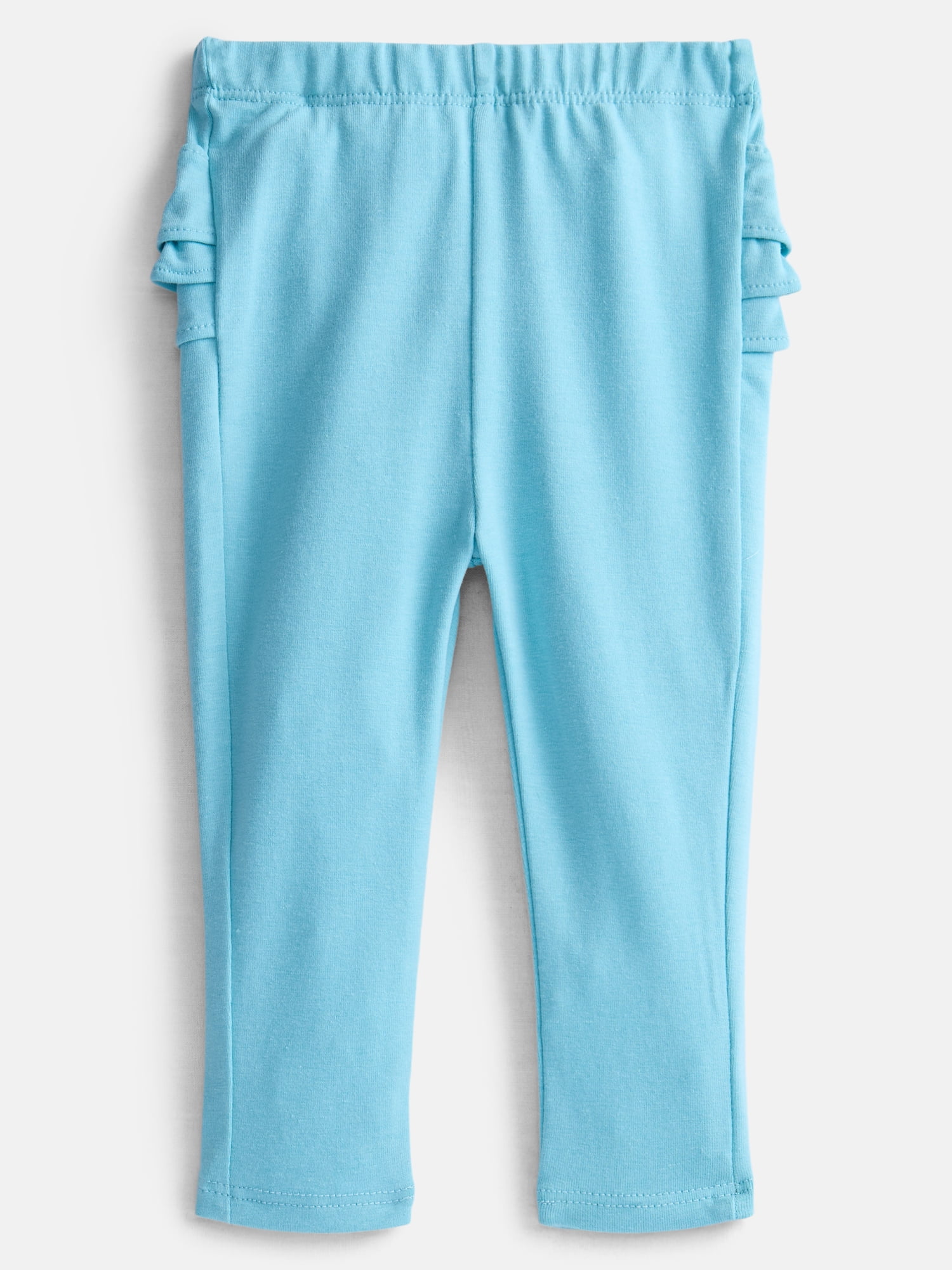 Wonder Nation Baby Girls Ruffle Leggings, Sizes 0-24M