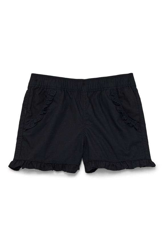 Baby Girl Ruffle Pocket Shorts, Sizes 0-24 Months