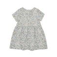 thumbnail image 1 of Wonder Nation Baby Girls Dress with Short Sleeves, Sizes 0-24 Months, 1 of 3