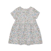 Wonder Nation Baby Girls Short-Sleeve Dress, Sizes 0-24 Months