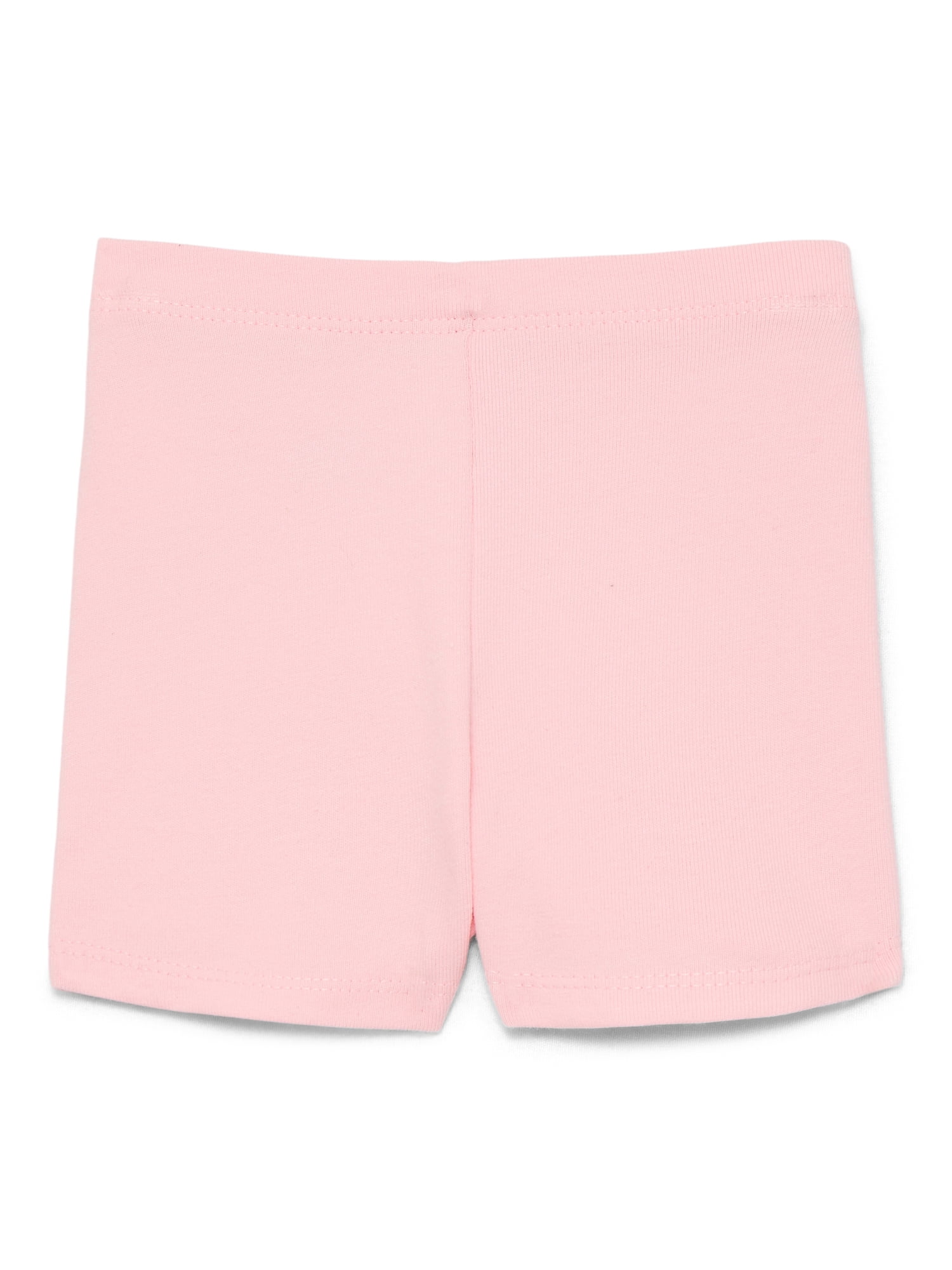 Wonder Nation Baby Girl Bike Shorts, Sizes 0-24 Months