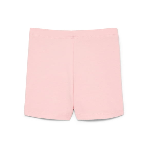 Wonder Nation Baby Girl Bike Shorts, Sizes 0-24 Months