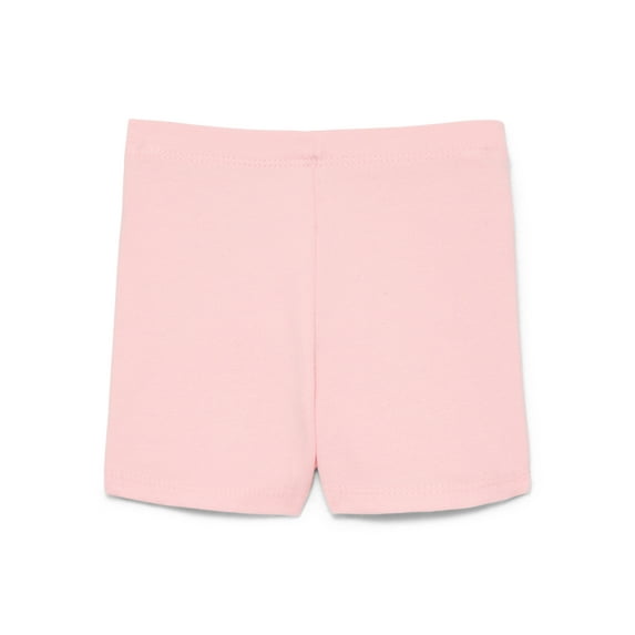 Wonder Nation Baby Girl Bike Shorts, Sizes 0-24 Months