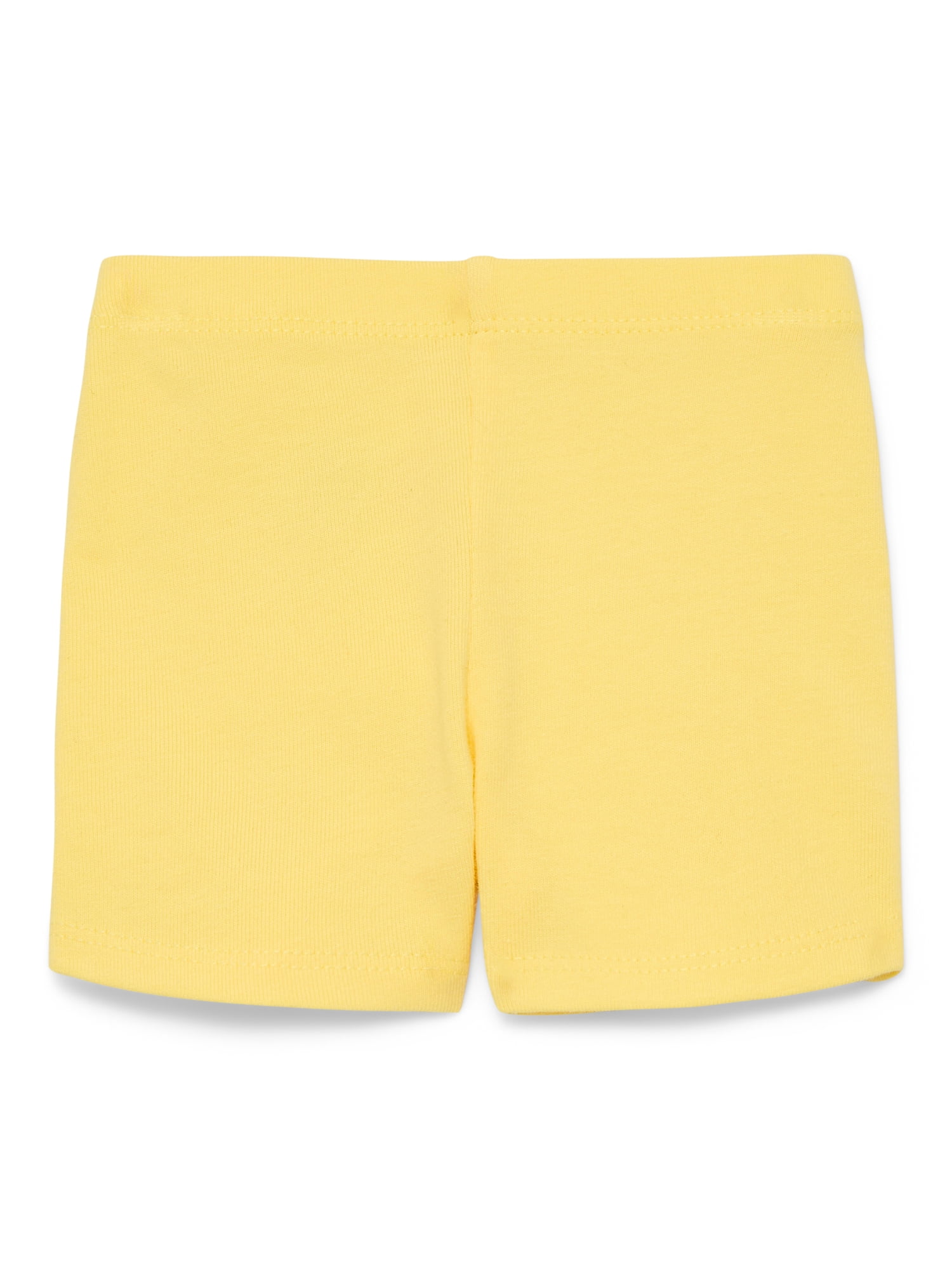 Wonder Nation Baby Girl Bike Shorts, Sizes 0-24 Months