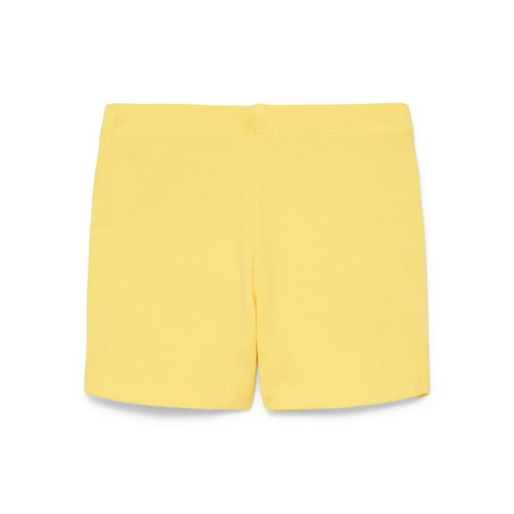 Wonder Nation Baby Girl Bike Shorts, Sizes 0-24 Months