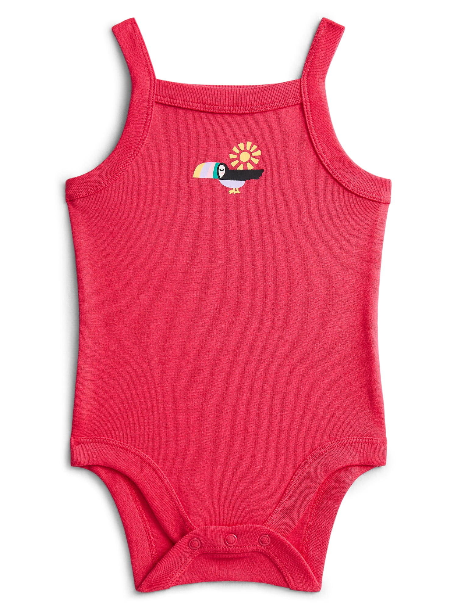 Wonder Nation Baby Girls' Tank Bodysuit, Sizes 0M-24M