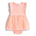 thumbnail image 1 of Wonder Nation Baby Girls Tutu Bodysuit Dress, Sizes 0/3M-24M, 1 of 3